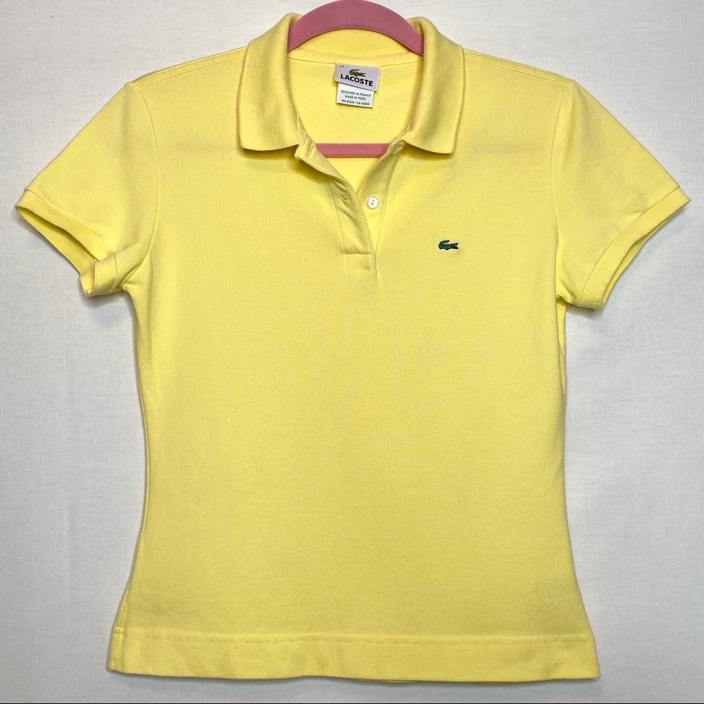 Lacoste Light Yellow Polo
